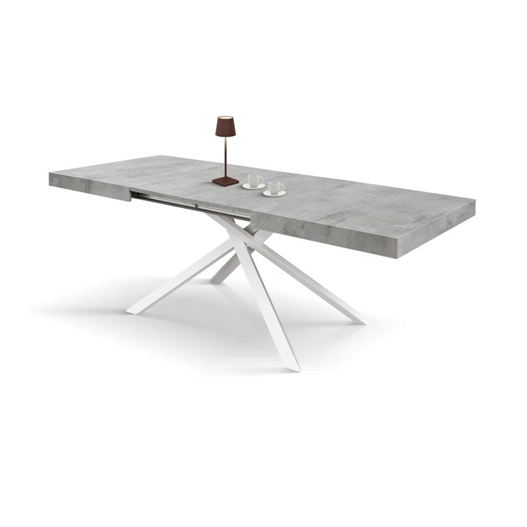 TAVOLO ALL SMART GRIGIO CEMENTO 160-240X90 B