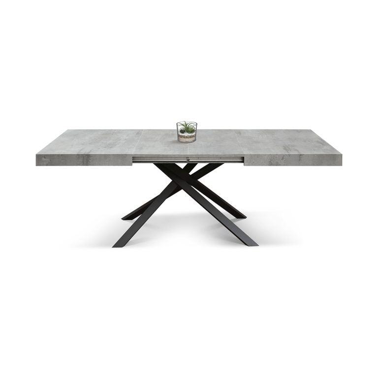TAVOLO ALL SMART GRIGIO CEMENTO 160-240X90 A