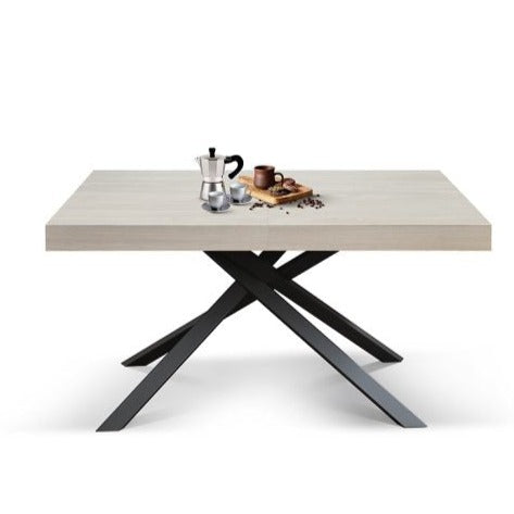 TAVOLO ALL SMART OLMO PERLA 160-240X90 A