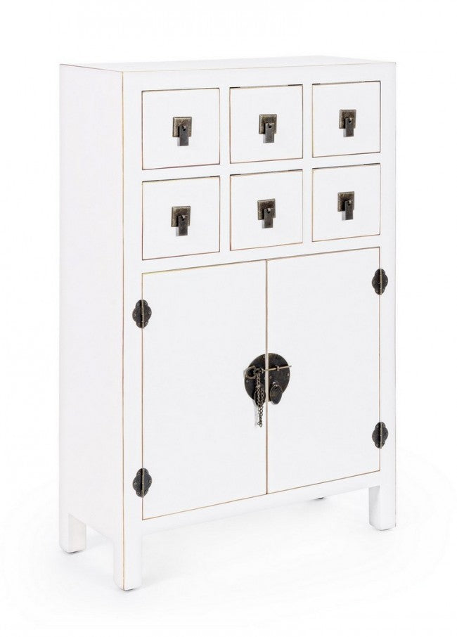 CREDENZA 2A-6C PECHINO BIANCO