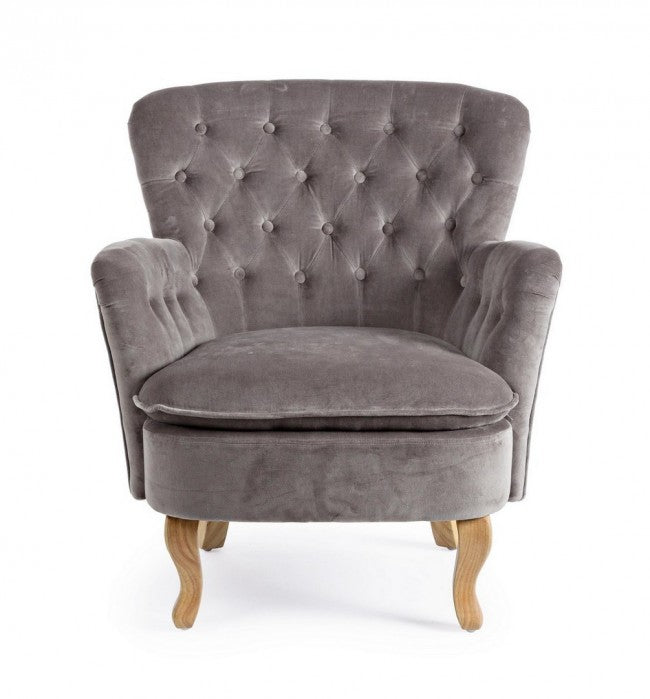 POLTRONA ORLINS GRIGIO CHIARO