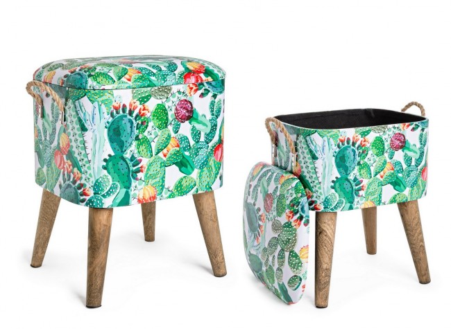 SET2 SGABELLO CONTENITORE FORESTIS S22