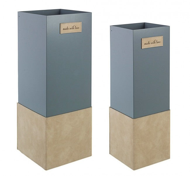 SET2 P.OMBRELLO URBAN CHIC RETT GRI-BEIG