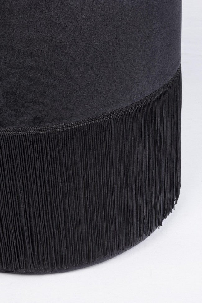 POUF LEILANI NERO D38