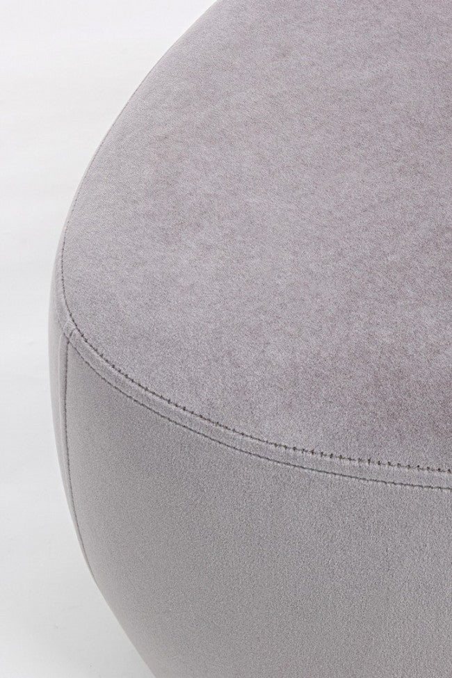 POUF STONE GRIGIO CHIARO S