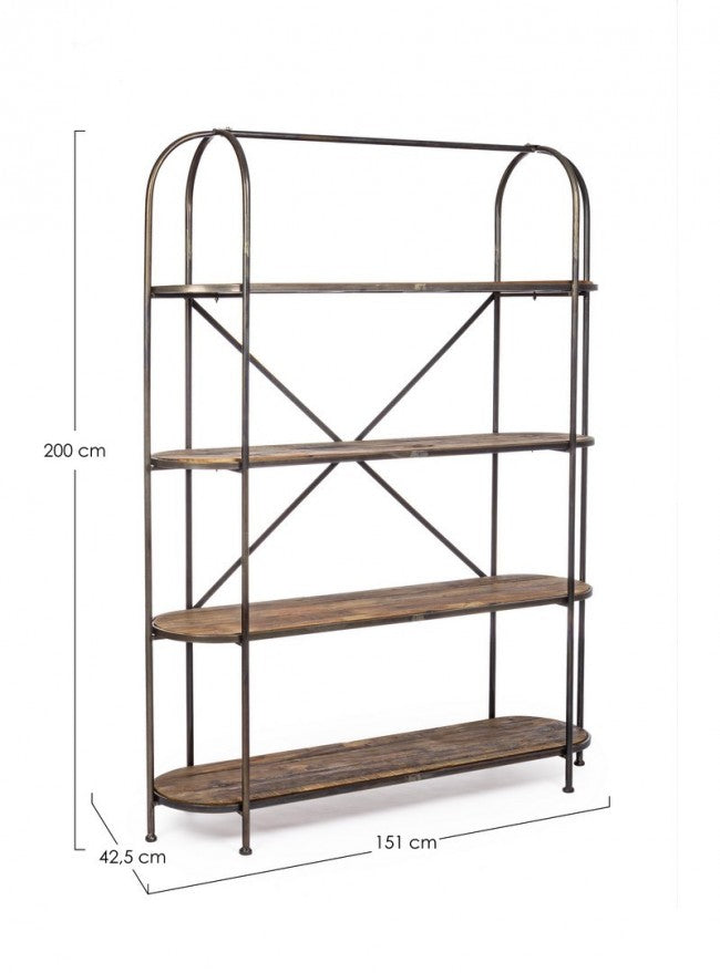 SCAFFALE 4P ESPOSITORE H200