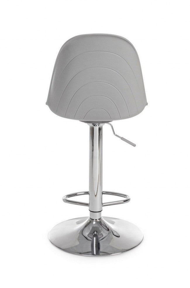 SGABELLO BAR CLAPTON GRIGIO CHIARO
