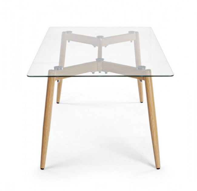TAVOLINO OAKLAND FRASSINO 110X60