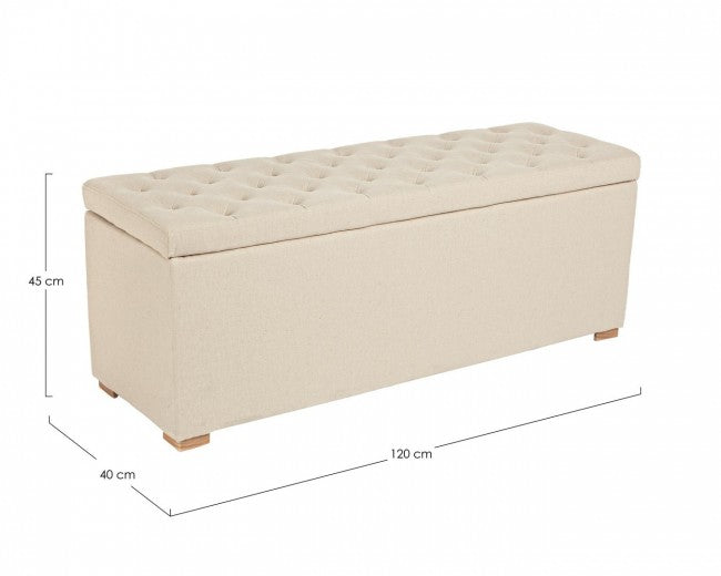 PANCA CONTENITORE ARLETTE 3046 BEIGE