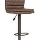 SGABELLO BAR CONNOR MARRONE VINTAGE
