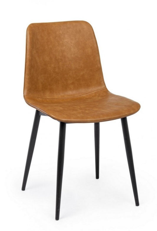 SEDIA KYRA PU CUOIO VINTAGE
