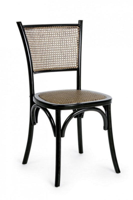 SEDIA CARREL NERO