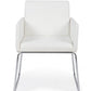 SEDIA C-BR SIXTY PU BIANCO