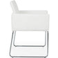 SEDIA C-BR SIXTY PU BIANCO