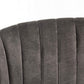 SEDIA QUEEN VELVET GRIGIO CADETTO