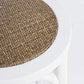 SGABELLO BAR CIRCLE BIANCO