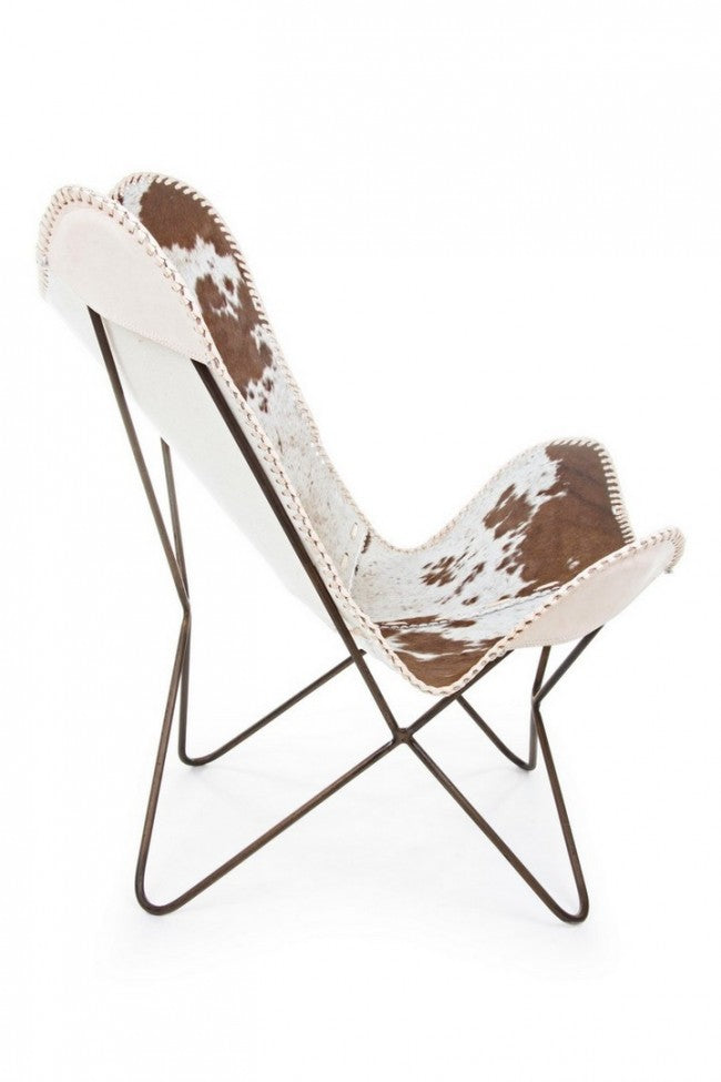 POLTRONA BUFFALO MARRONE