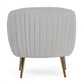 POLTRONA LINSAY GRIGIO CHIARO