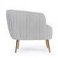 POLTRONA LINSAY GRIGIO CHIARO
