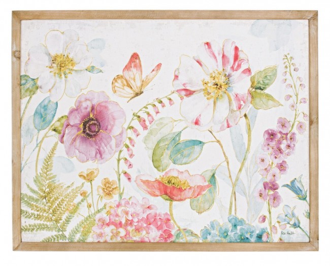 QUADRO POESIA FIORI RETT 88X68