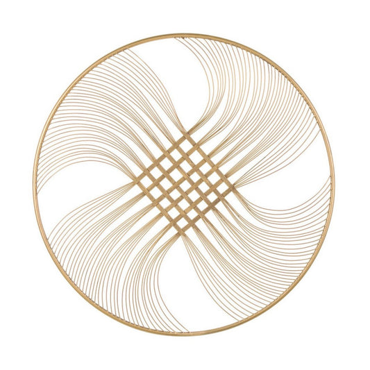 DECORAZIONE PARETE ZAIRA ORO D90