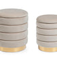 SET2 POUF CONTENITORE DARINA BEIGE