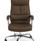 POLTRONA UFF.C-BR LISBONA MARRONE RECLIN