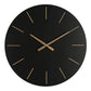 OROLOGIO PARETE TIMELINE NERO D60