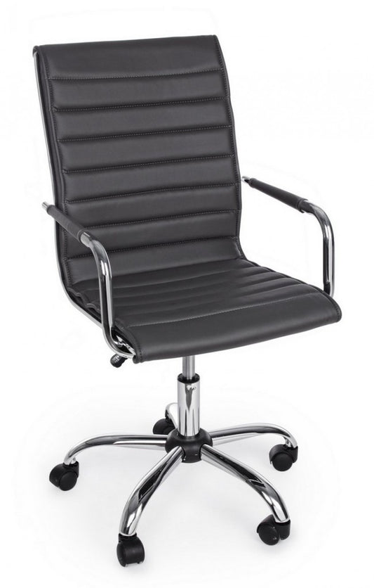 POLTRONA UFFICIO C-BR PERTH GRIGIO SCURO