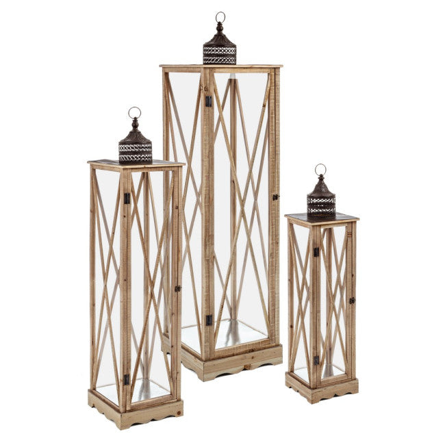 SET3 LANTERNA BUCAREST NATURALE