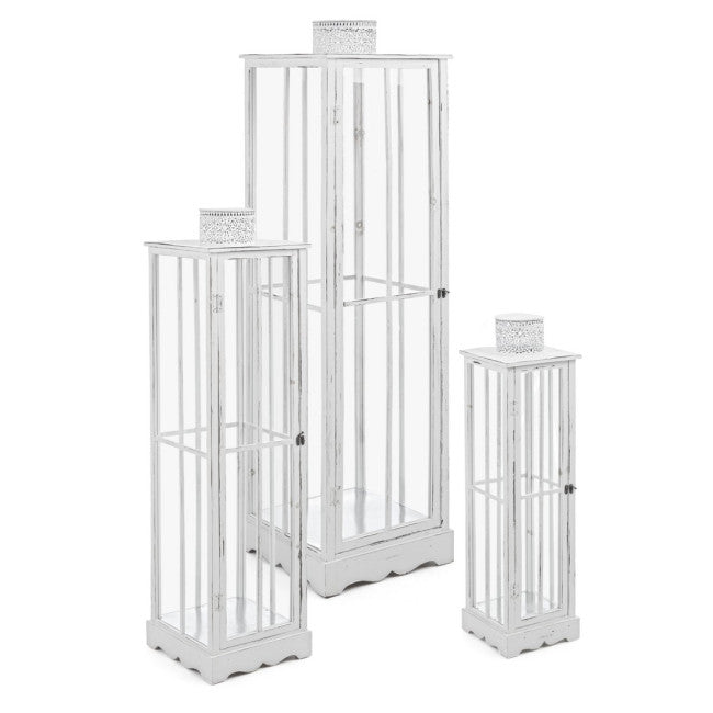 SET3 LANTERNA ASTANA BIANCO