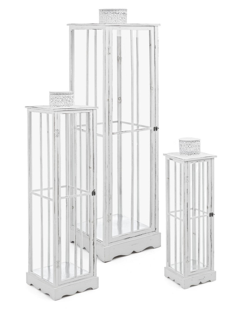SET3 LANTERNA ASTANA BIANCO
