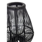 LANTERNA TREPPIEDE BAMBOO NERO H78