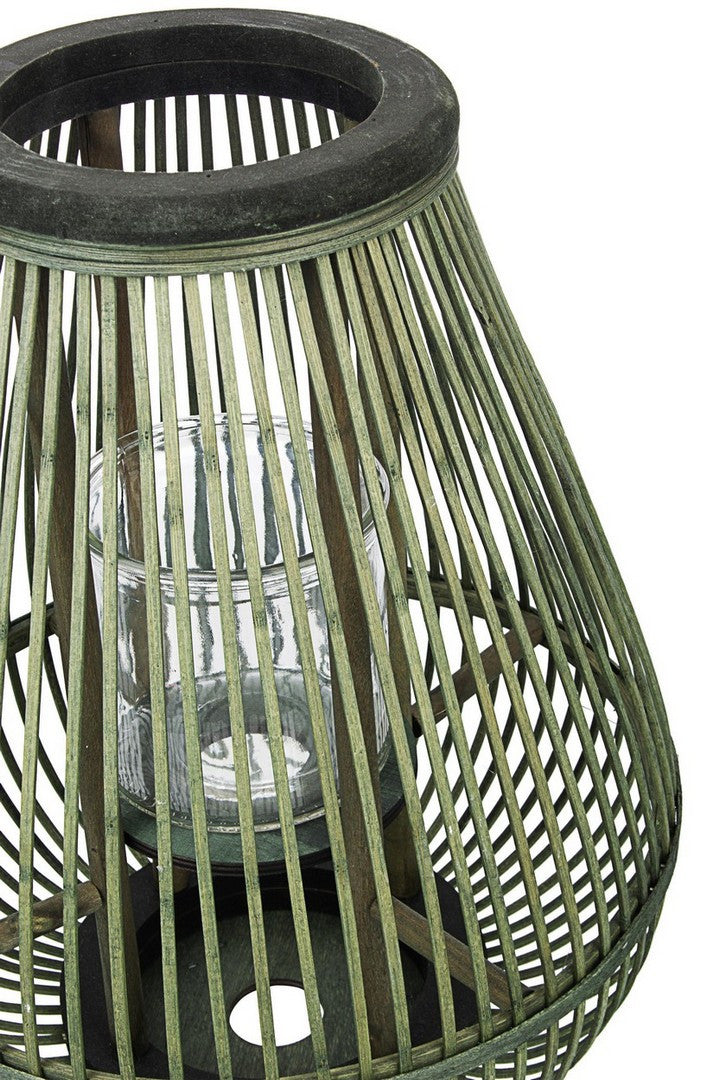 LANTERNA TREPPIEDE BAMBOO VER-NERO H61.5