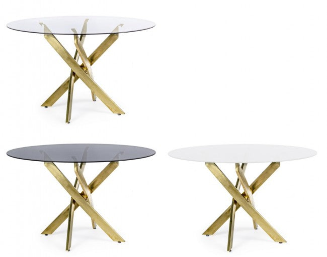 BASE TAVOLO GEORGE ORO D120