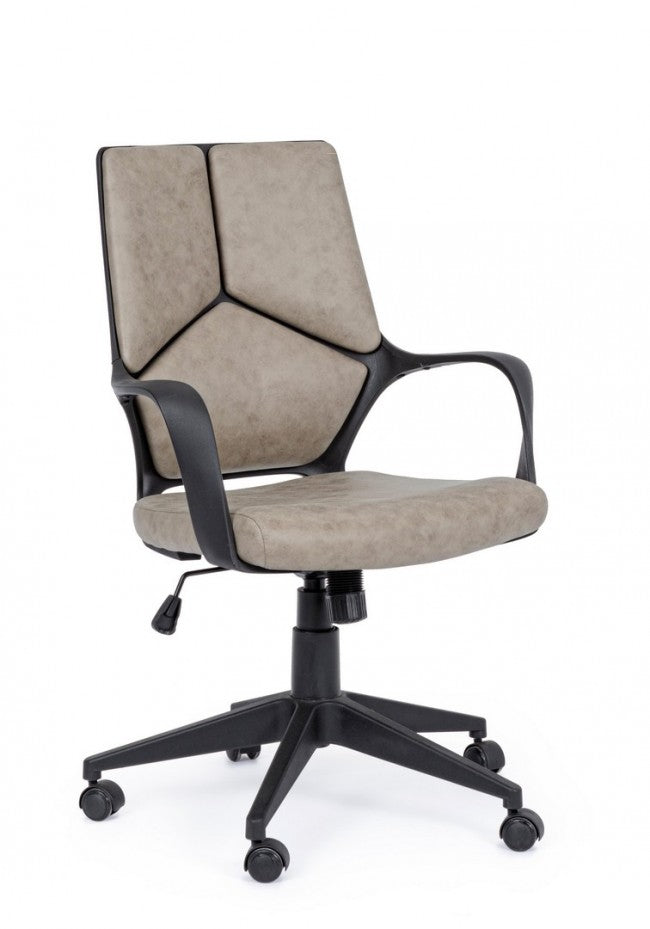 POLTRONA UFF.DAMON SCH.BASSO TORTORA