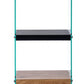 LIBRERIA 5P LINE WOOD NERO