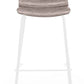 SGABELLO BAR KYRA BIANCO PU BEIGE VINT.