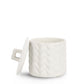 CANDELA C-COPERCHIO TWINE BIANCO D9,5