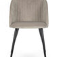 SEDIA QUEEN VELVET TORTORA