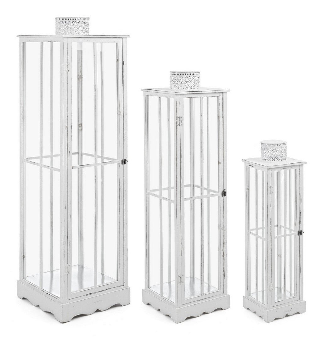 SET3 LANTERNA ASTANA BIANCO