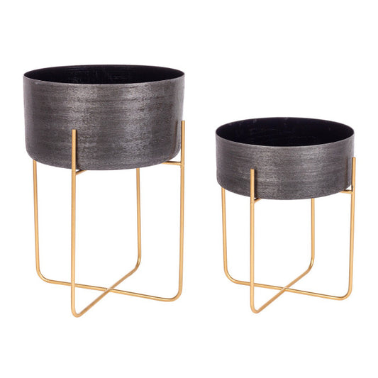 SET2 P.VASO VARANASI STAND TO NERO