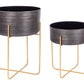 SET2 P.VASO VARANASI STAND TO NERO