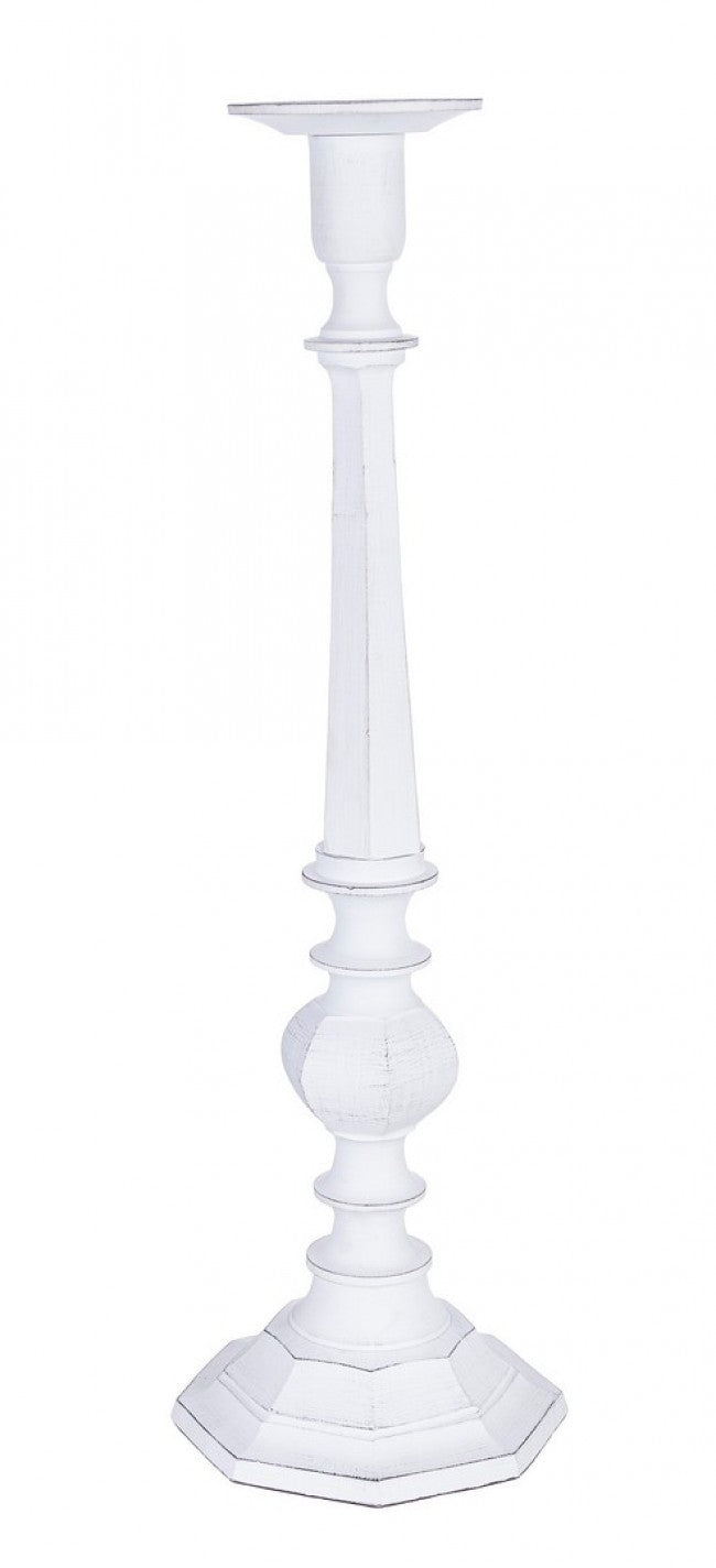 CANDELABRO CHANDANA 1FUOCO BIANCO H59