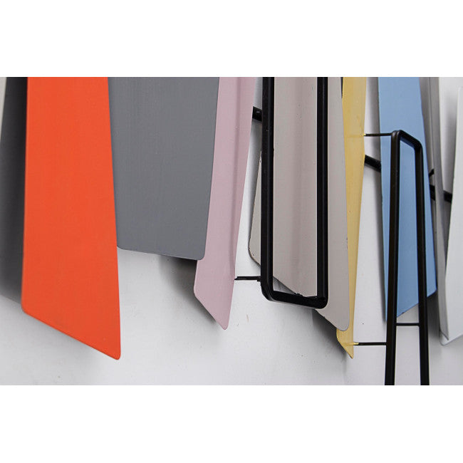 DECORAZIONE PARETE MONDRIAN 80.5X35