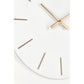 OROLOGIO PARETE TIMELINE BIANCO D60
