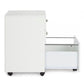 CASSETTIERA NADIR 3C FRASSINO BIANCO