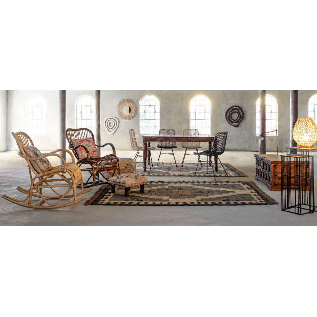 DECORAZIONE PARETE LENWOOD NERA L