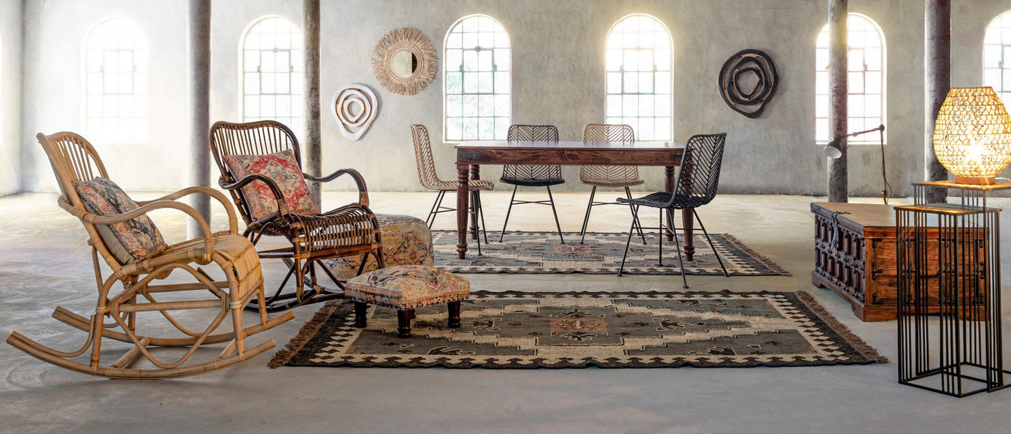 DECORAZIONE PARETE LENWOOD NERA L