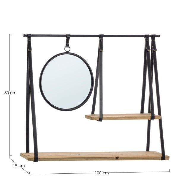 MENSOLA 2P C-SPECCHIO JERROD